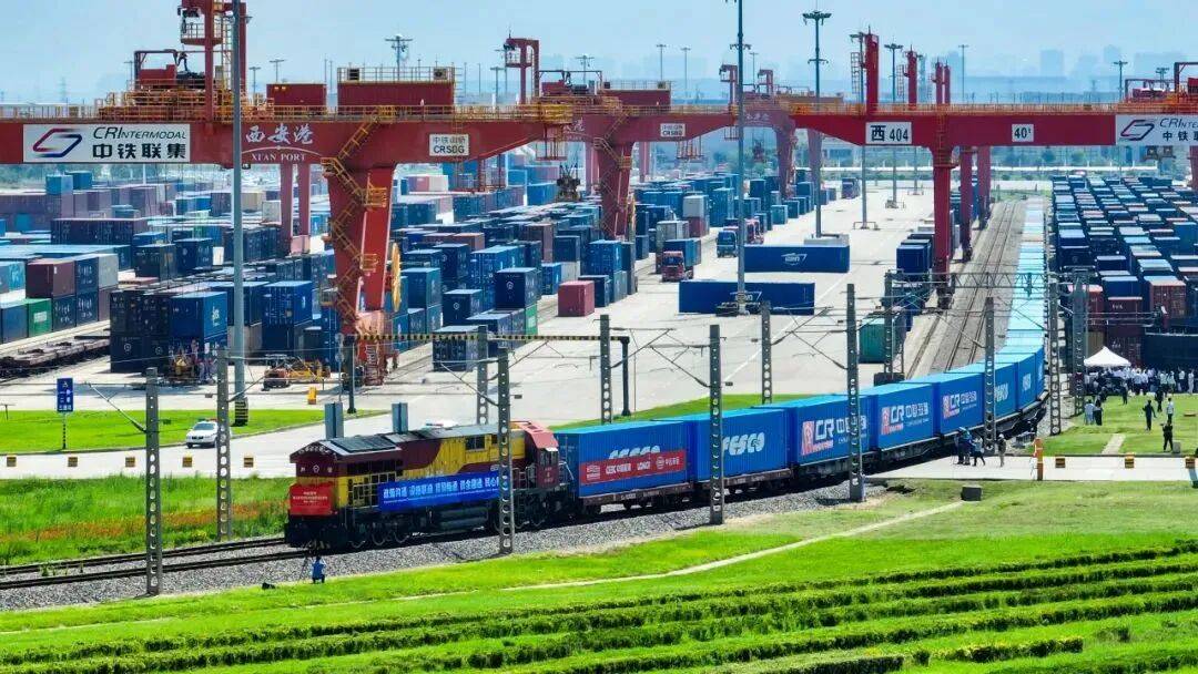 西安 織密亞歐物流網絡，樞紐能級再躍升，商品批發貿易迎風起
